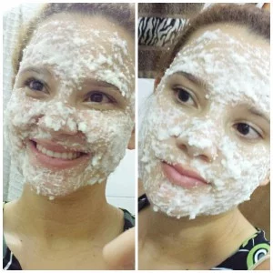 Máscara Facial para Clarear a pele 30 arroz