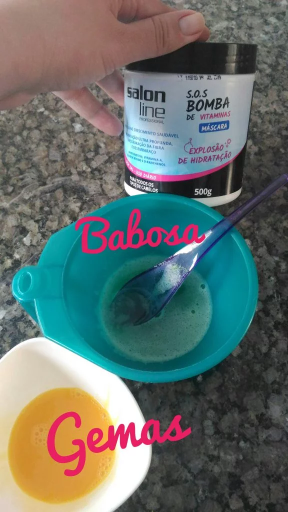 Babosa e ovo Babosa e ovo