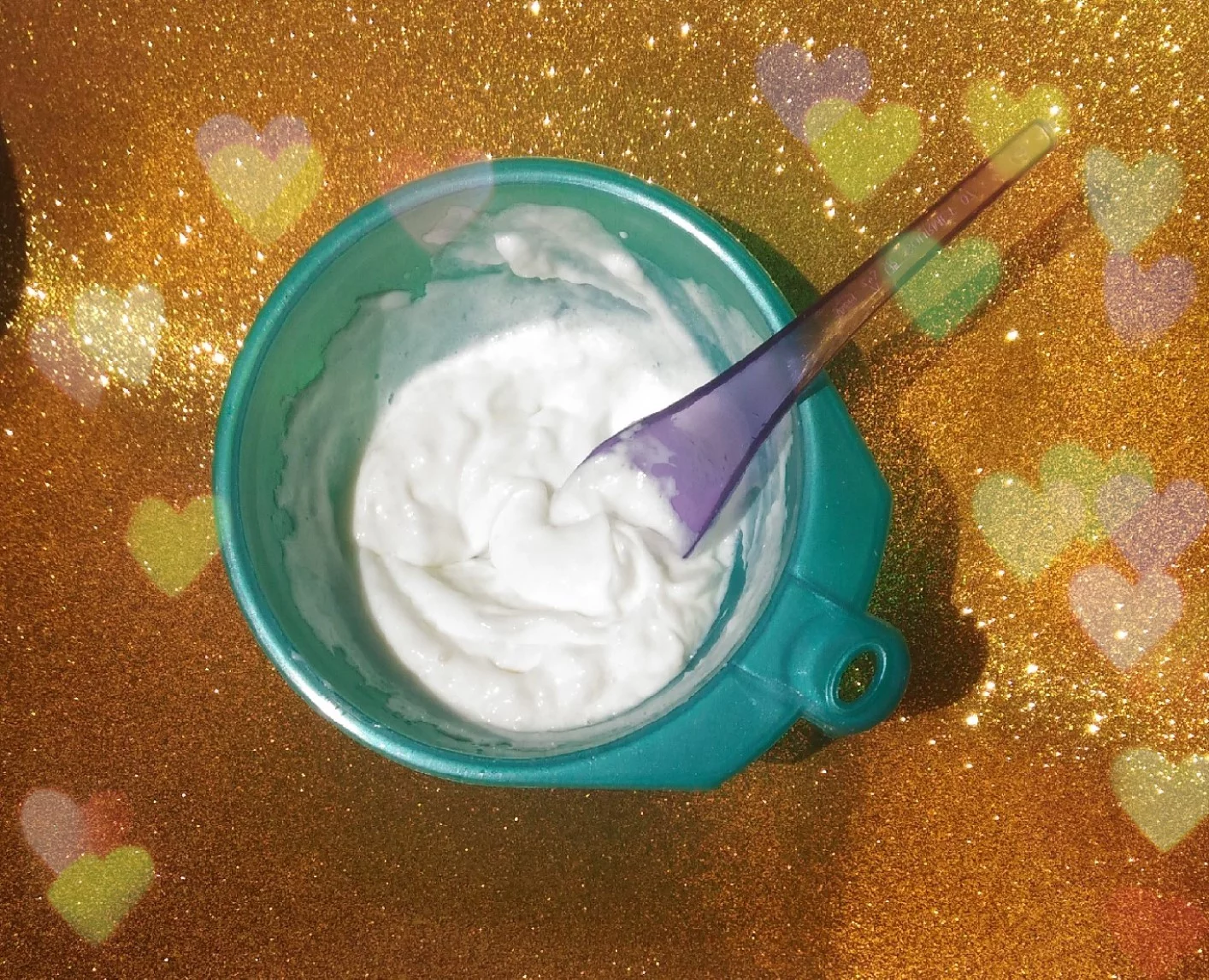 hidratação caseira com iogurte natural Mistura da hidratação caseira com iogurte