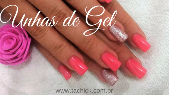 Unhas de Gel Minhas Primeiras Impressões 56 unhas de gel - Ta chick