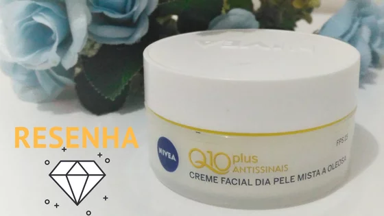 Q10 Plus Creme facial Dia Pele mista a oleosa- Nívea 50 Creme facial Q10 Plus antissinais - Ta chick