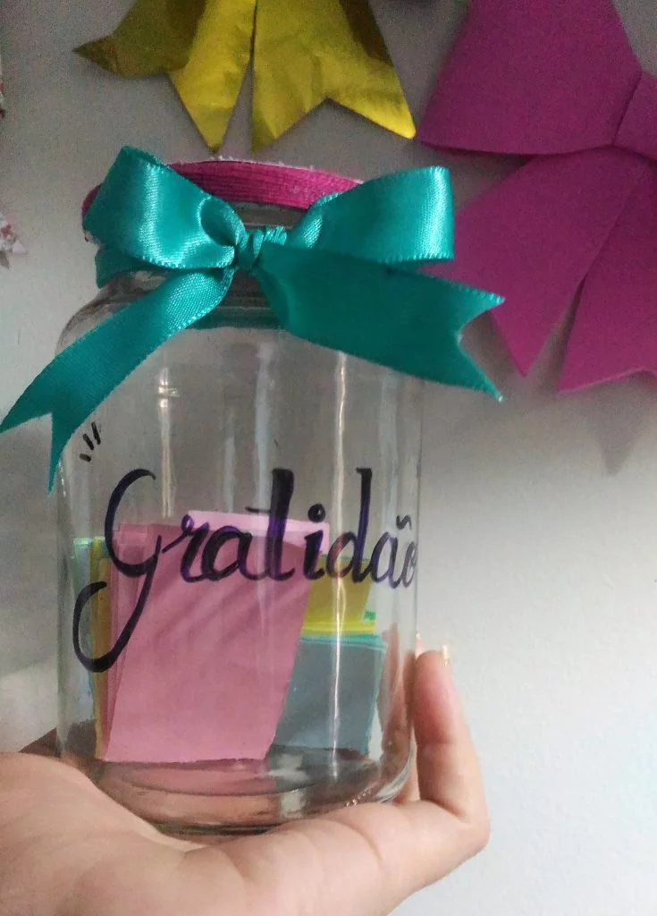 Pote da gratidão Pote da gratidão