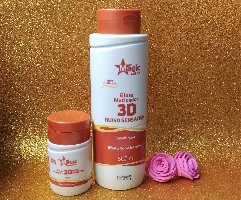 Resenha gloss matizador 3d ruivo sensation Resenha gloss matizador 3d ruivo sensation