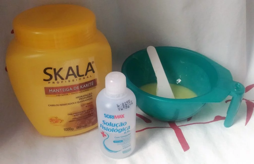 Potencializar máscara de hidratação com soro fisiológico Potencializar máscara de hidratação com soro fisiológico