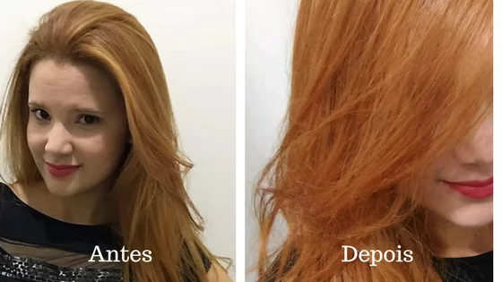 antes e depois do gloss matizador 3d ruivo antes e depois do gloss matizador 3d ruivo