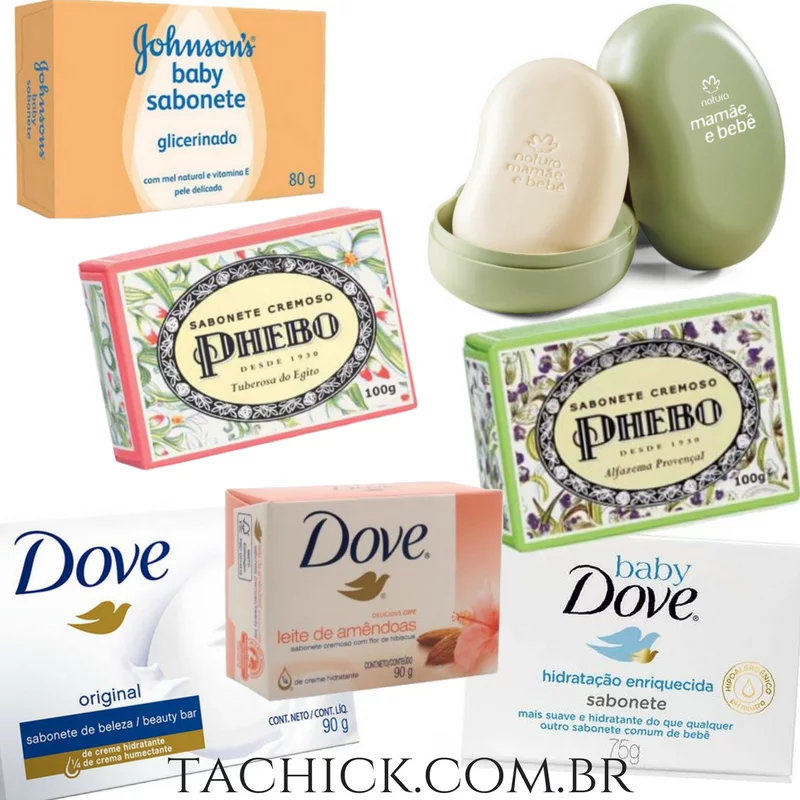 Sabonetes que podem ser usado para fazer o shampoo de sabonete Sabonetes que podem ser usado para fazer o shampoo de sabonete