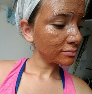 Máscara facial de Argila rosa