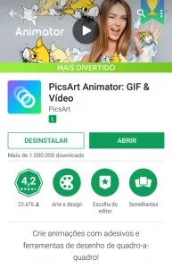 Aplicativo Animator Aplicativo Animator