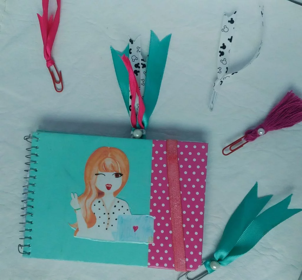 clips de papel com fita de cetim variados clips de papel com fita de cetim variados