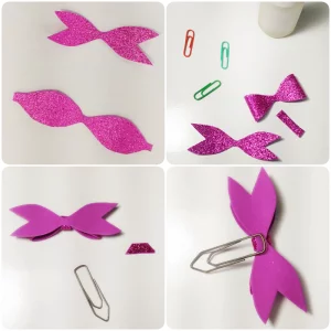 clip de papel de laço clip de papel de laço