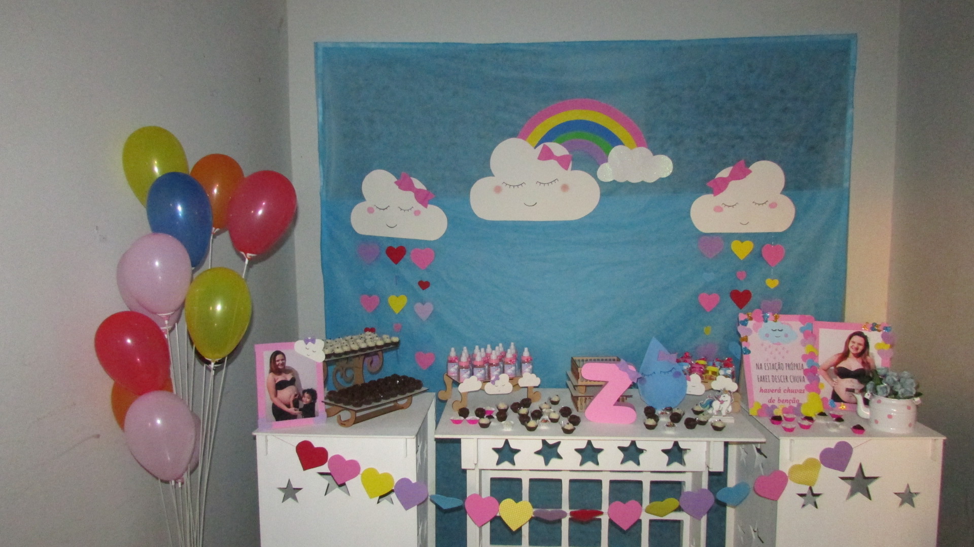 Meu Chá de bebê simples e barato 28 Decoração do meu chá de bebê