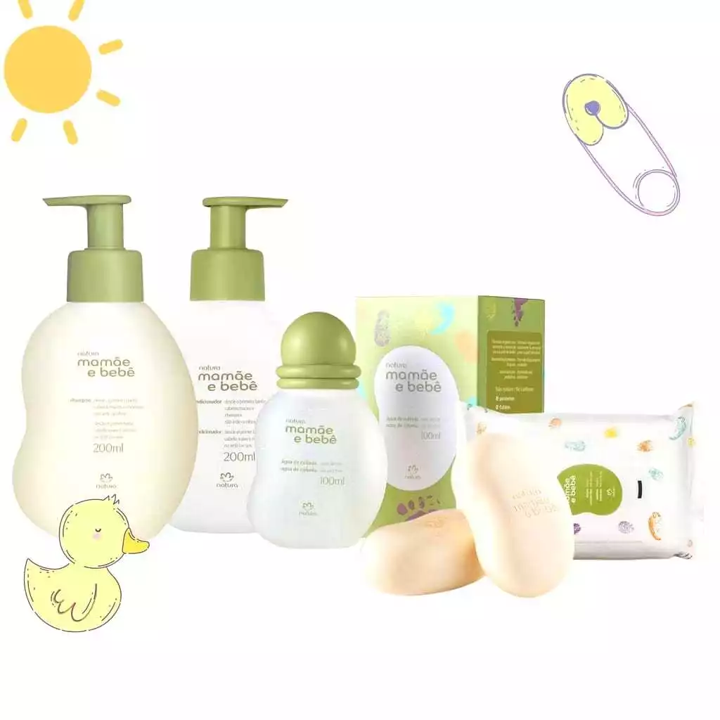 Enxoval de Bebê Completo e Econômico: Lista Realista de Mãe de 3 32 kit mamae e bebe - Ta chick